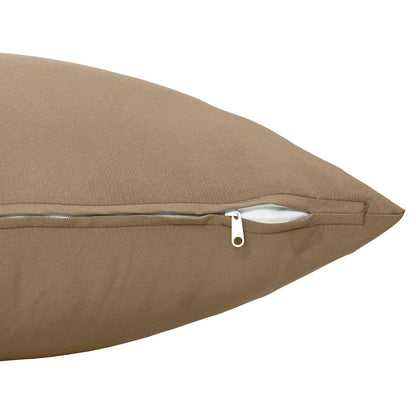 Cuscino 6 pz HEERLEN Tortora 30 x 30 cm Poliestere