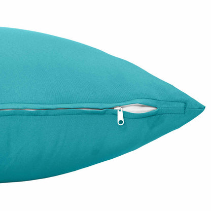 Cuscino 6 pz HEERLEN Turchese 30 x 30 cm Poliestere