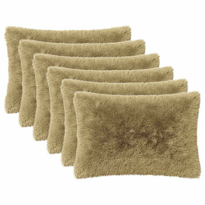 Cuscino con cuscino HEERLEN 2 pz Grigio Chiaro Fleece PV | homemem39