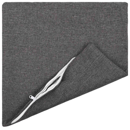 Cuscino da Lanciare 6 pz HEERLEN Grigio Chiaro 35 x 35 cm