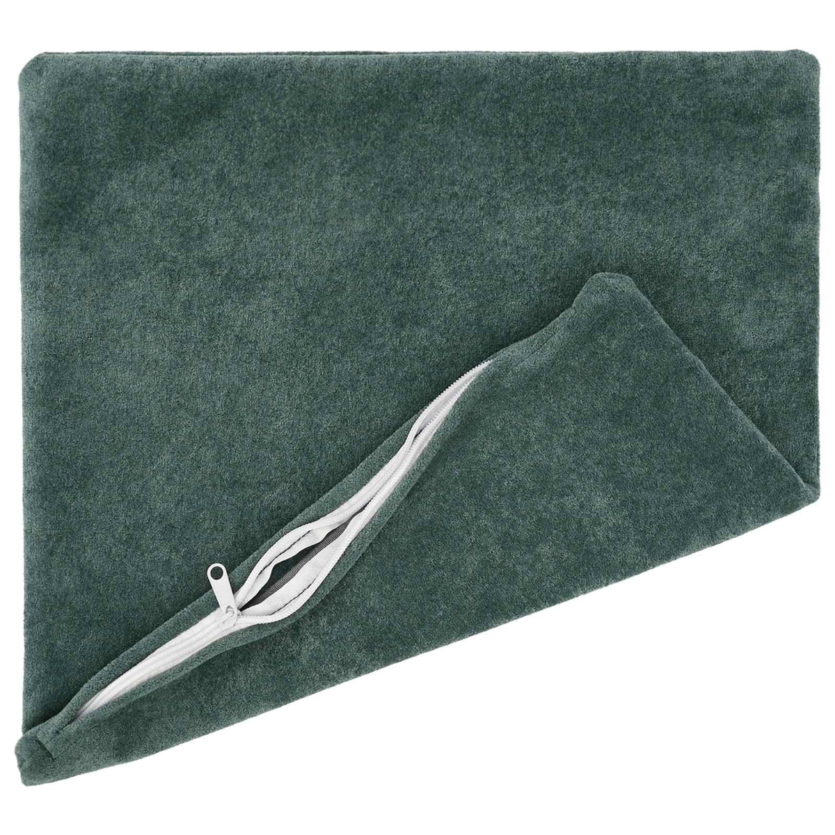 Cuscino 2 pz HEERLEN Blu mare 35 x 35 cm Fleece in microfibra