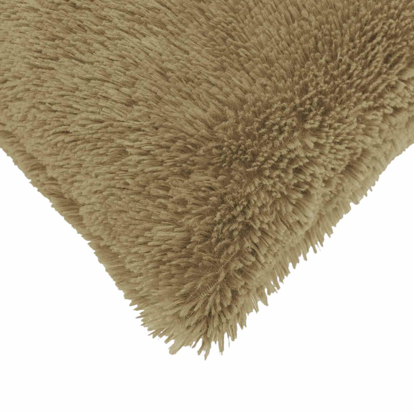 Cuscino con cuscino HEERLEN 6 pz Grigio Chiaro Fleece PV