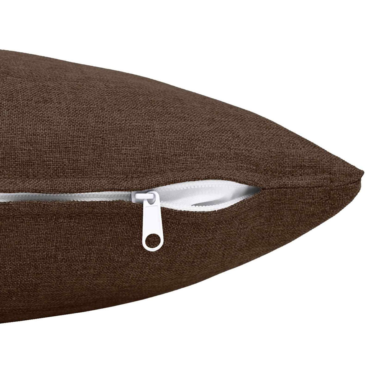 Cuscino da Lanciare 6 pz HEERLEN Marrone 40 x 40 cm Tessuto
