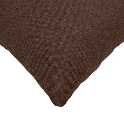 Cuscino da Lanciare 6 pz HEERLEN Marrone 40 x 40 cm Tessuto