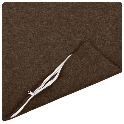 Cuscino da Lanciare 6 pz HEERLEN Marrone 40 x 40 cm Tessuto