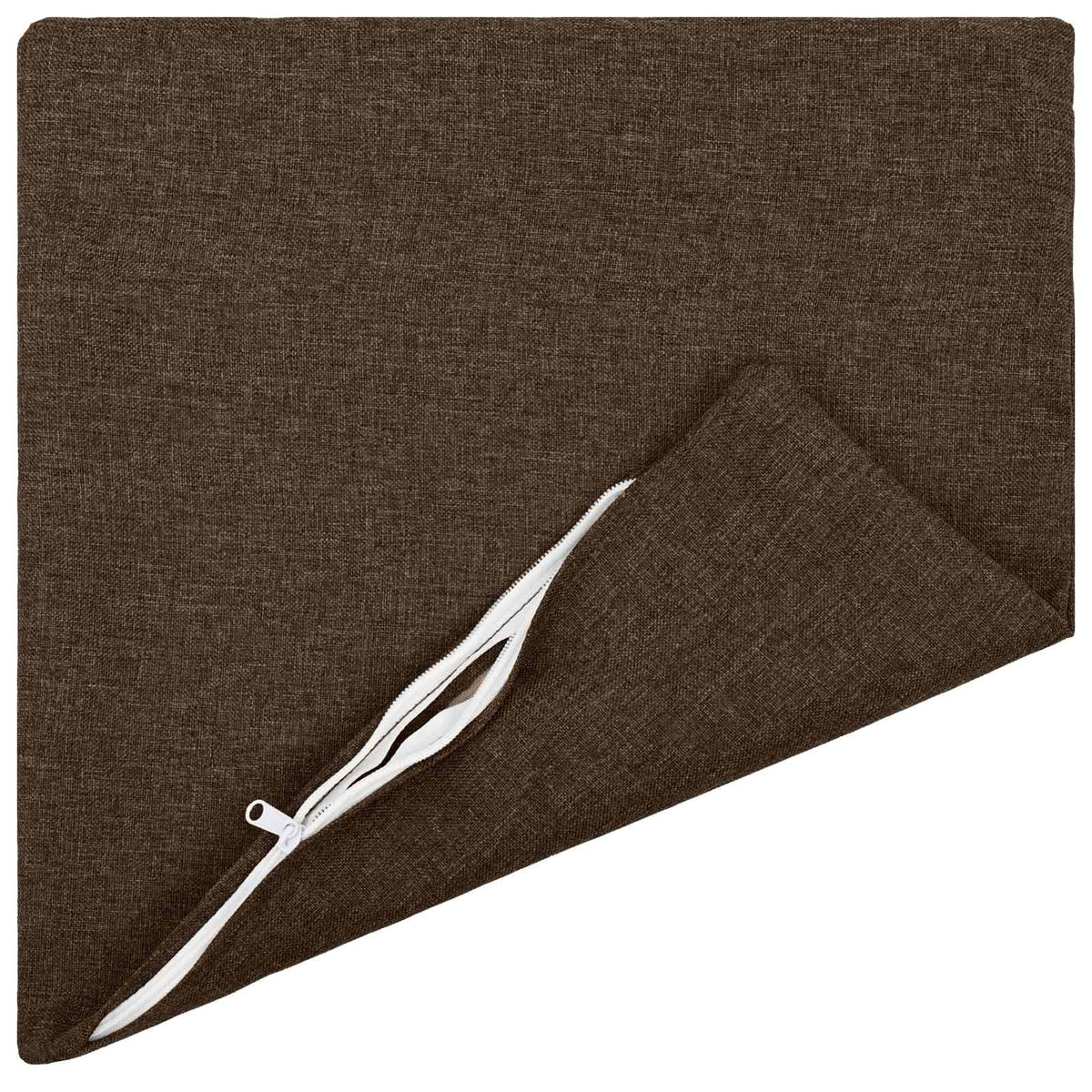 Cuscino da Lanciare 12 pz HEERLEN Marrone 40 x 40 cm Tessuto