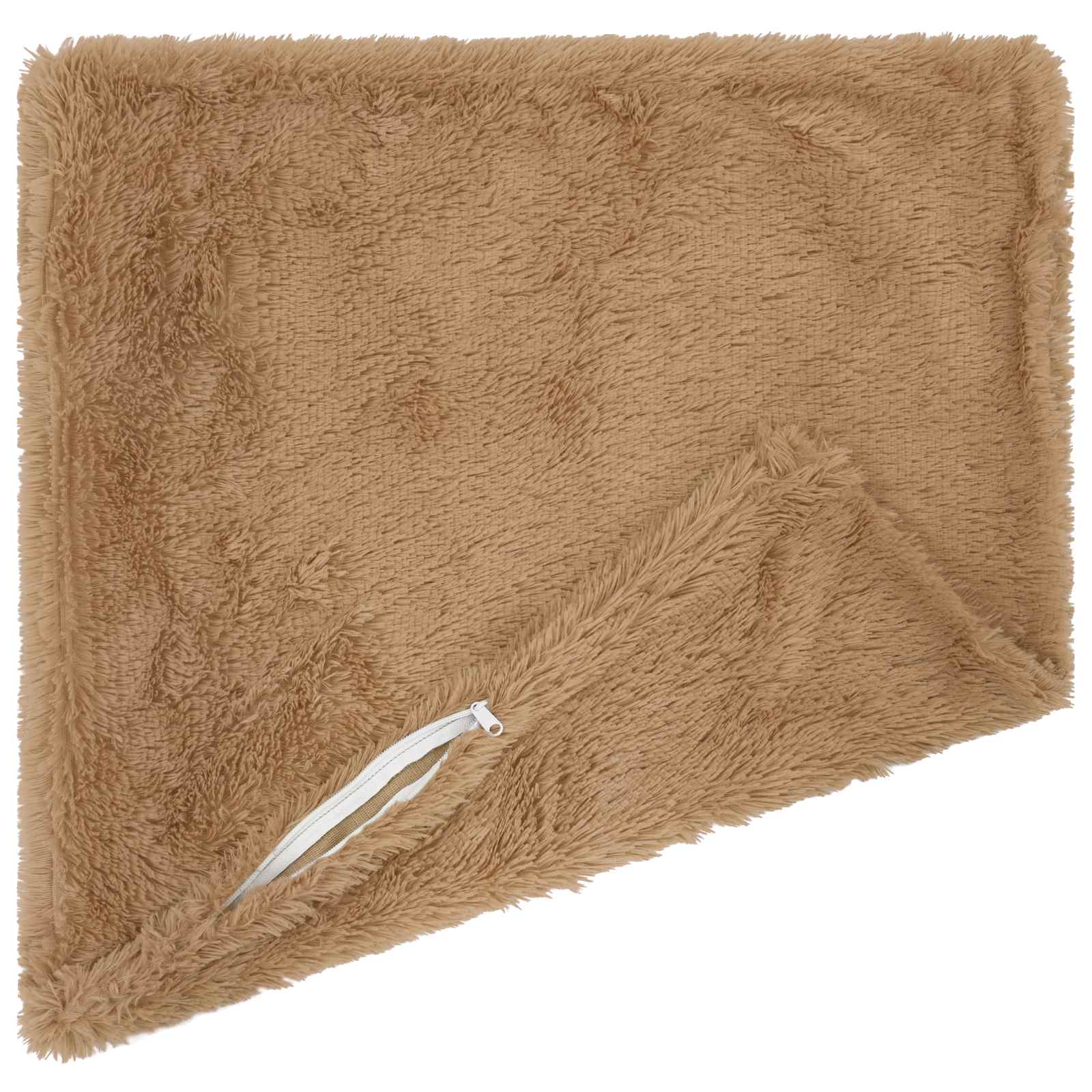 Cuscino con cuscino HEERLEN 6 pz Tortora Fleece PV | homemem39