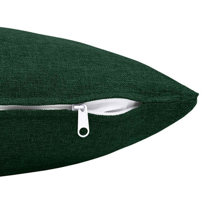 Cuscino con cuscino HEERLEN 6 pz Verde Scuro Tessuto | homemem39