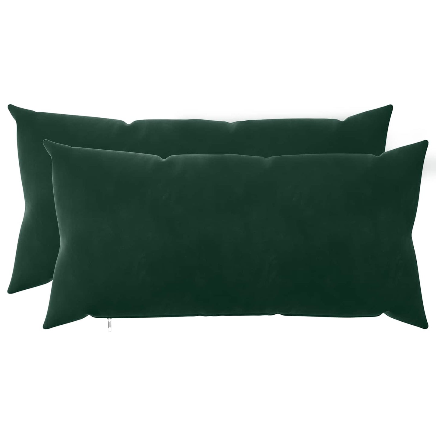 Cuscino con cuscino HEERLEN 2 pz Verde Scuro Velluto | homemem39