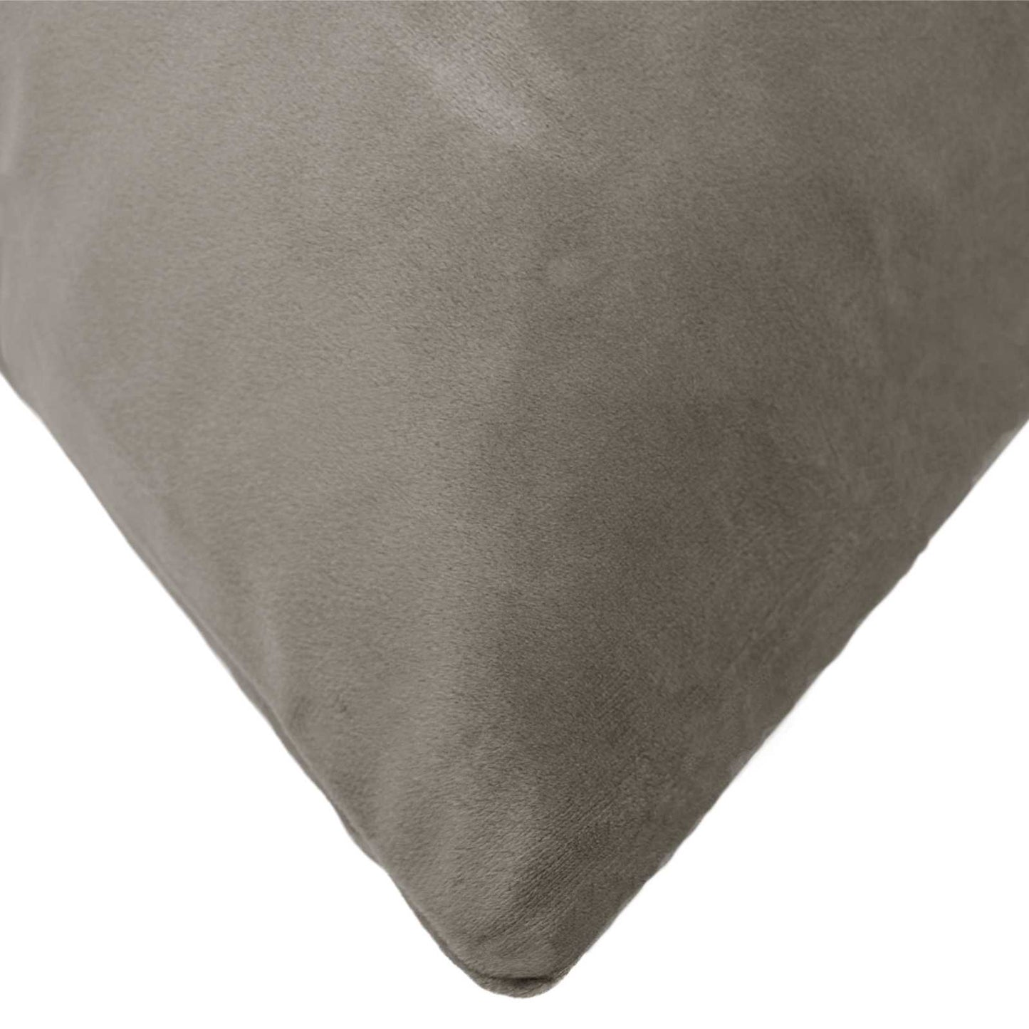 Cuscino con cuscino HEERLEN 12 pz Grigio Chiaro Velluto | homemem39