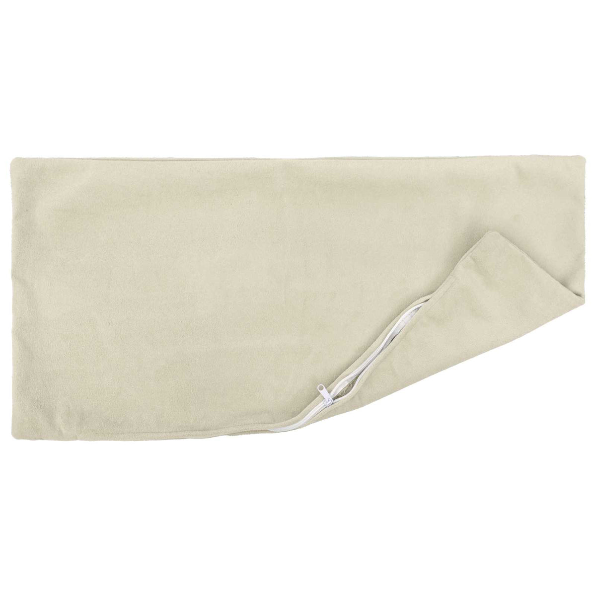 Cuscino con cuscino HEERLEN 12 pz Crema Fleece in microfibra | homemem39
