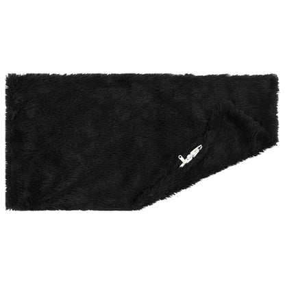 Cuscino con cuscino HEERLEN 12 pz Nero Fleece PV
