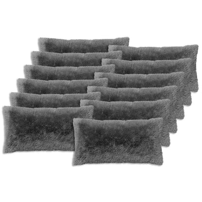 Cuscino con cuscino HEERLEN 2 pz Verde chiaro Fleece PV | homemem39