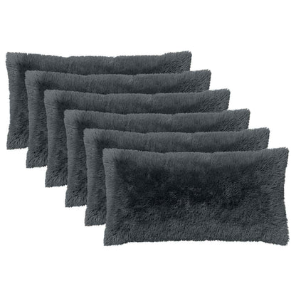 Cuscino con cuscino HEERLEN 6 pz Antracite Fleece PV | homemem39