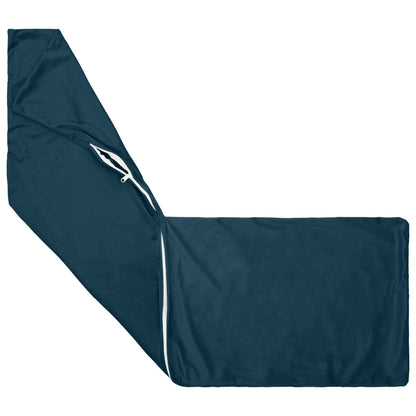 Cuscino con cuscino HEERLEN 2 pz Blu Velluto | homemem39