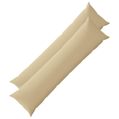Cuscino 2 pz HEERLEN Beige 40 x 145 cm Poliestere | homemem39
