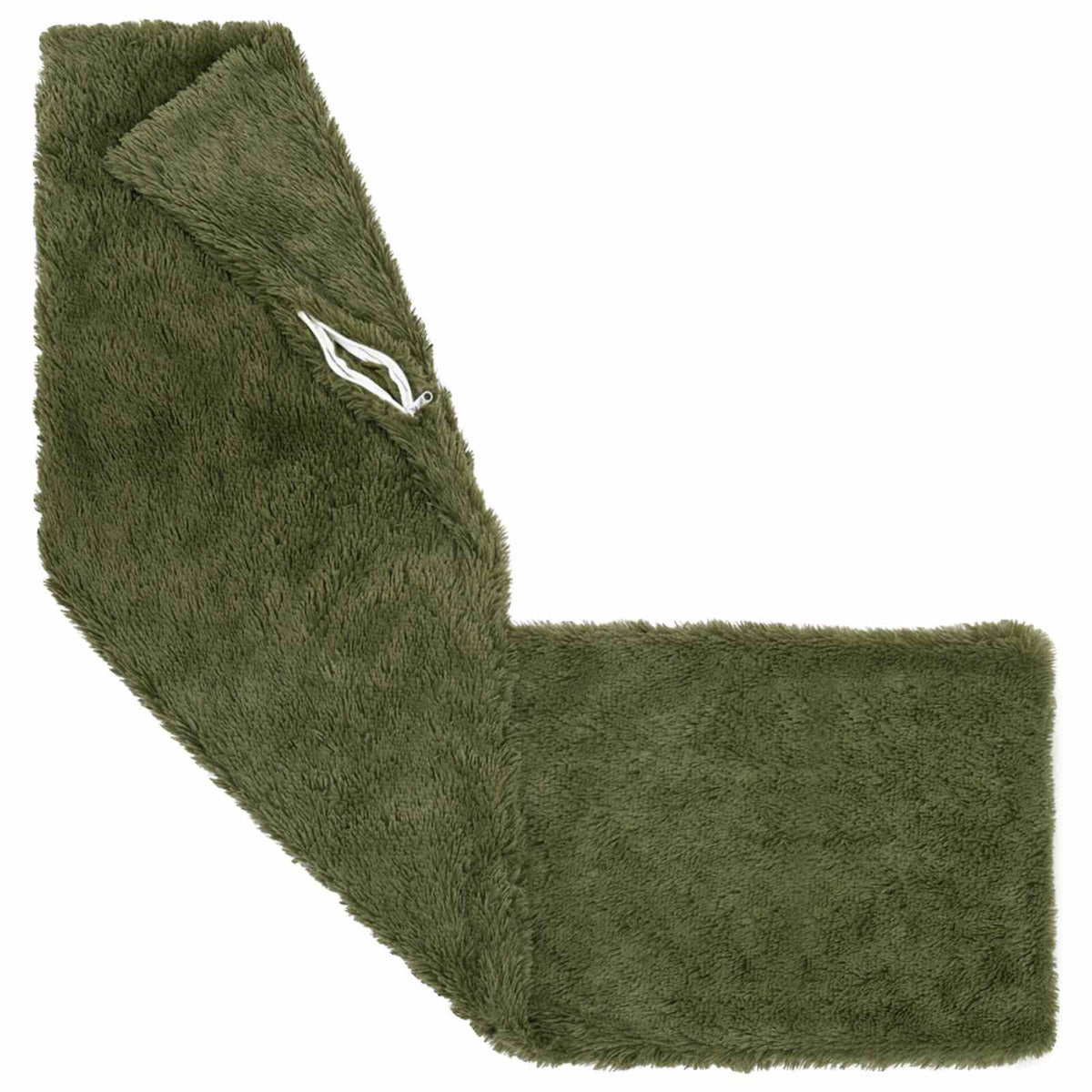 Cuscino con cuscino HEERLEN 2 pz Verde Fleece PV | homemem39