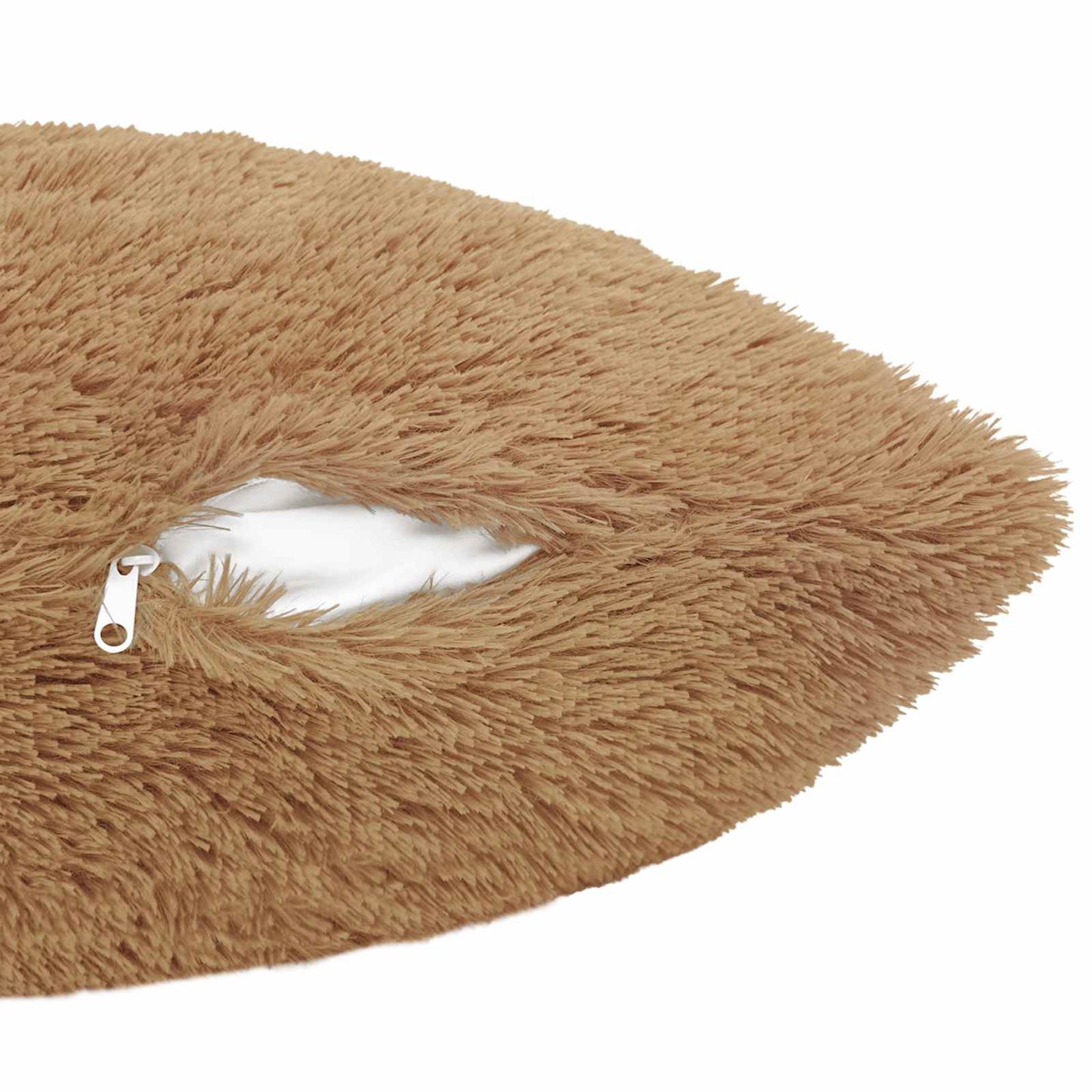 Cuscino con cuscino HEERLEN Tortora 40 x 145 cm Fleece PV | homemem39