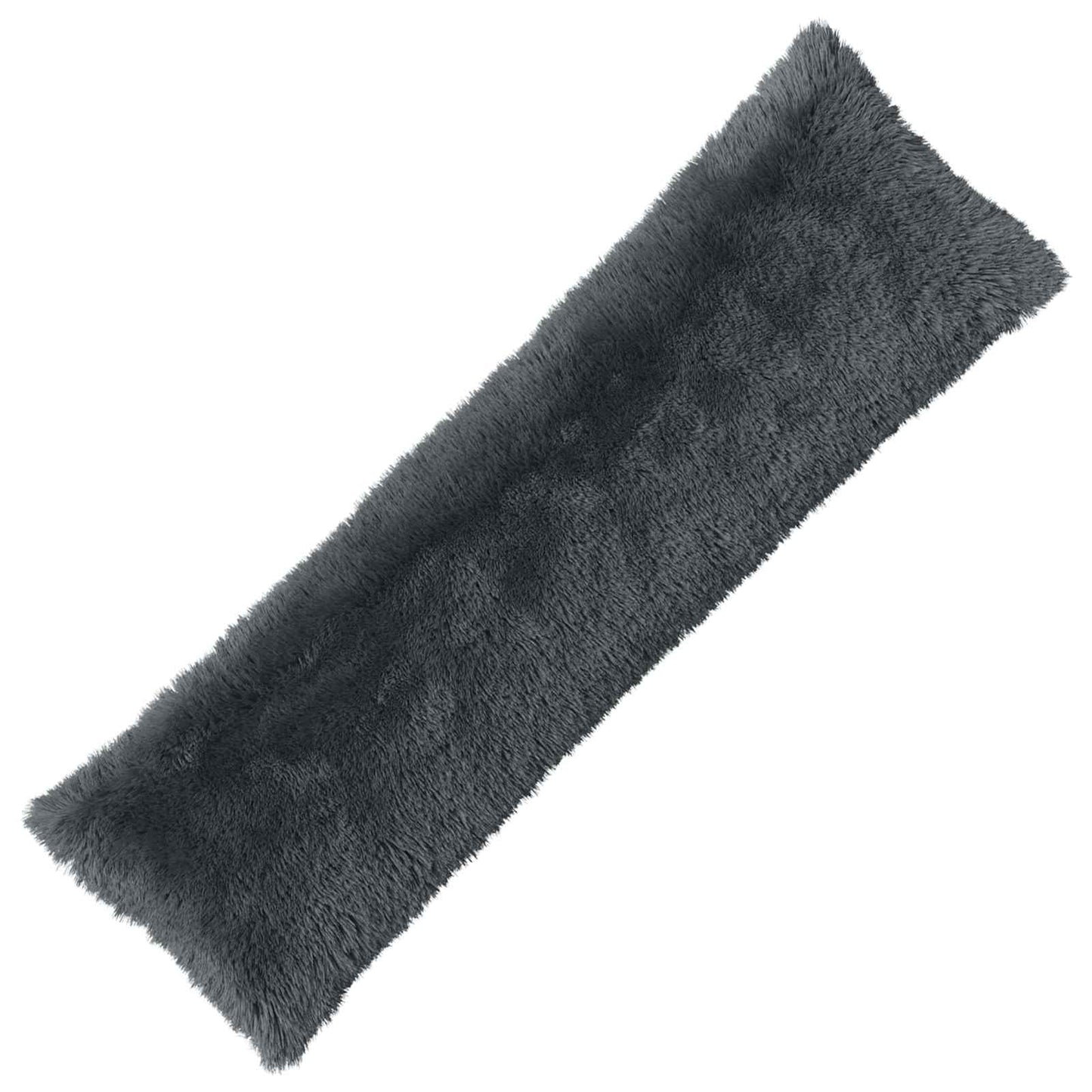Cuscino con cuscino HEERLEN Antracite 40 x 145 cm Fleece PV | homemem39