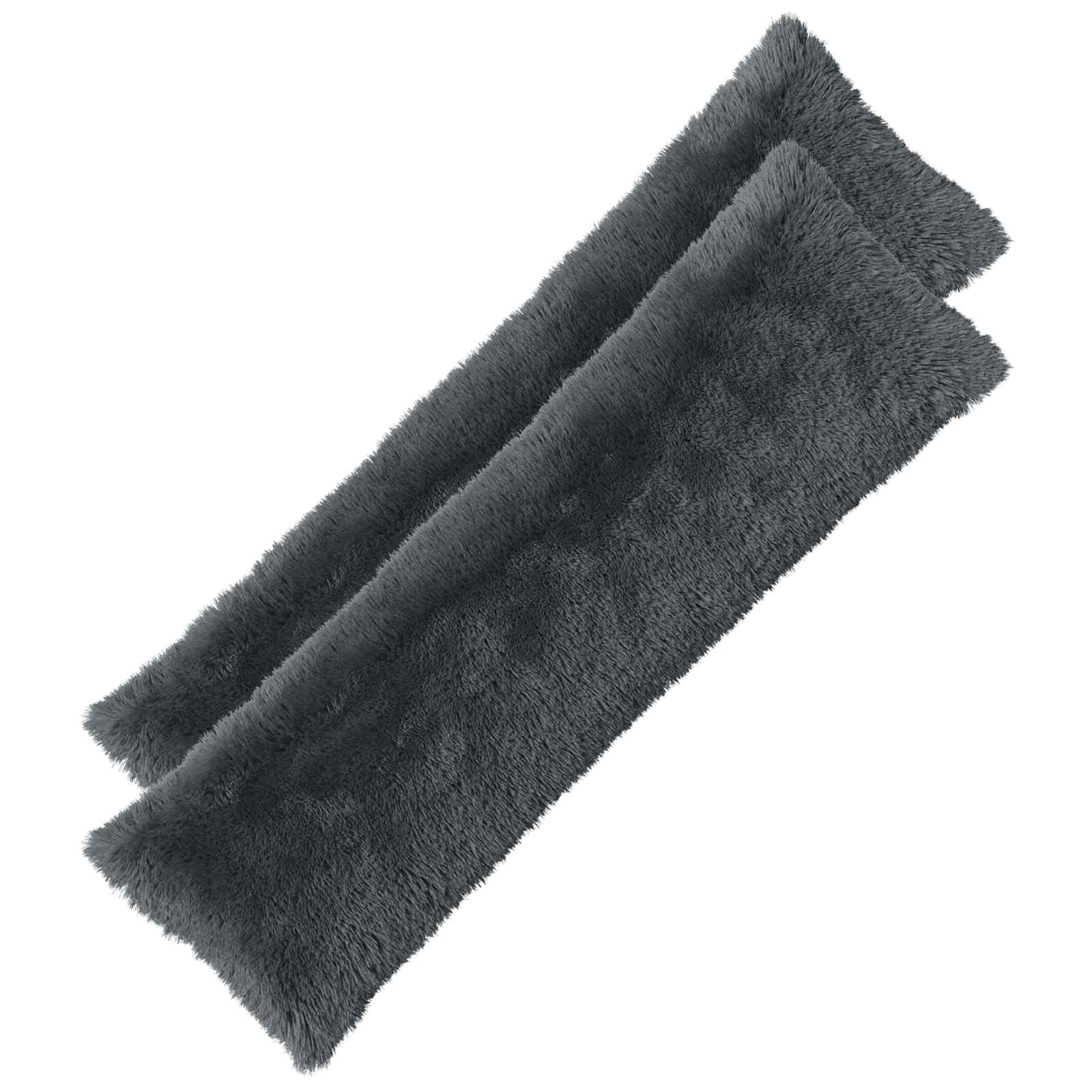 Cuscino con cuscino HEERLEN 2 pz Antracite Fleece PV | homemem39