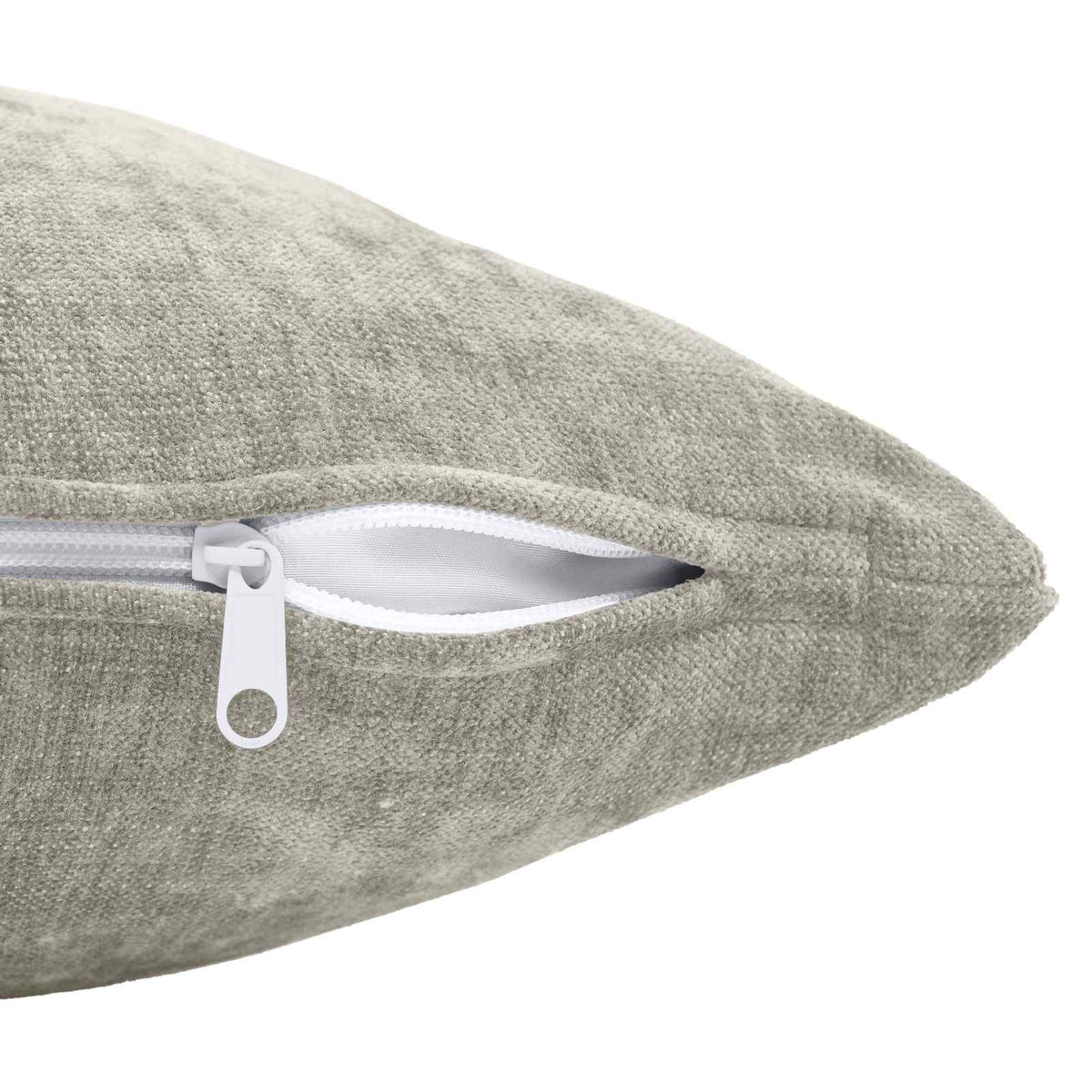 Cuscino 2 pz HEERLEN Grigio Chiaro 45 x 45 cm Tessuto Chenille | homemem39