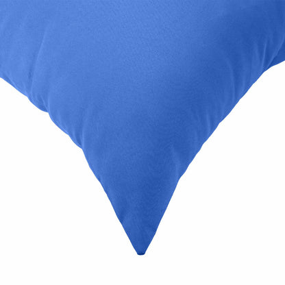 Cuscino con cuscino HEERLEN 2 pz Blu Reale Poliestere