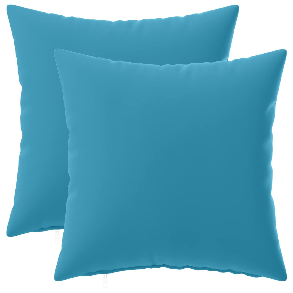 Cuscino con cuscino HEERLEN 2 pz Azzurro Poliestere