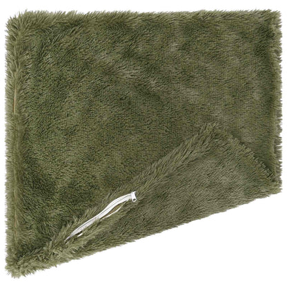 Cuscino con cuscino HEERLEN 2 pz Verde Fleece PV | homemem39