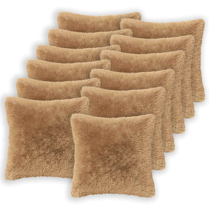 Cuscino con cuscino HEERLEN 12 pz Tortora Fleece PV