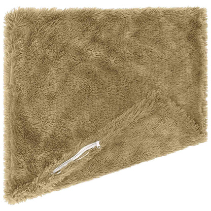 Cuscino con cuscino HEERLEN 12 pz Grigio Chiaro Fleece PV | homemem39