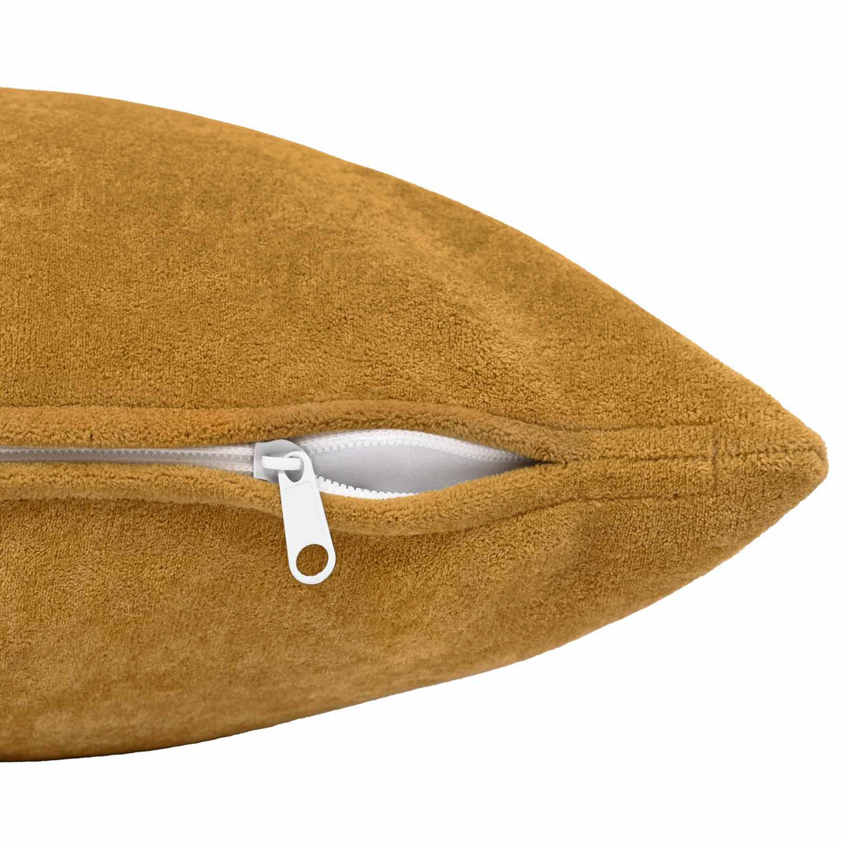 Cuscino 2 pz HEERLEN Giallo 50 x 50 cm Fleece in microfibra