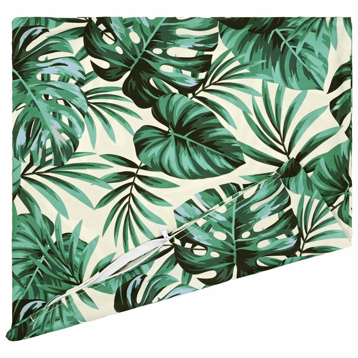 Cuscino 6 pz HEERLEN Motivo a Foglie 50 x 50 cm Poliestere