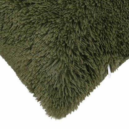 Cuscino con cuscino HEERLEN 6 pz Verde Fleece PV | homemem39