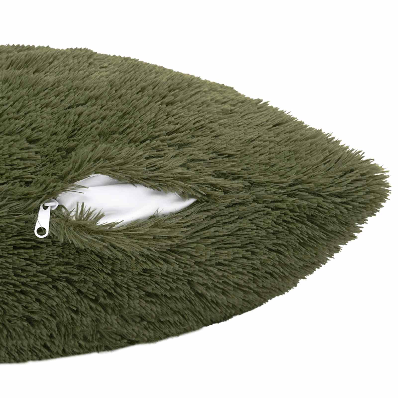 Cuscino con cuscino HEERLEN 6 pz Verde Fleece PV | homemem39