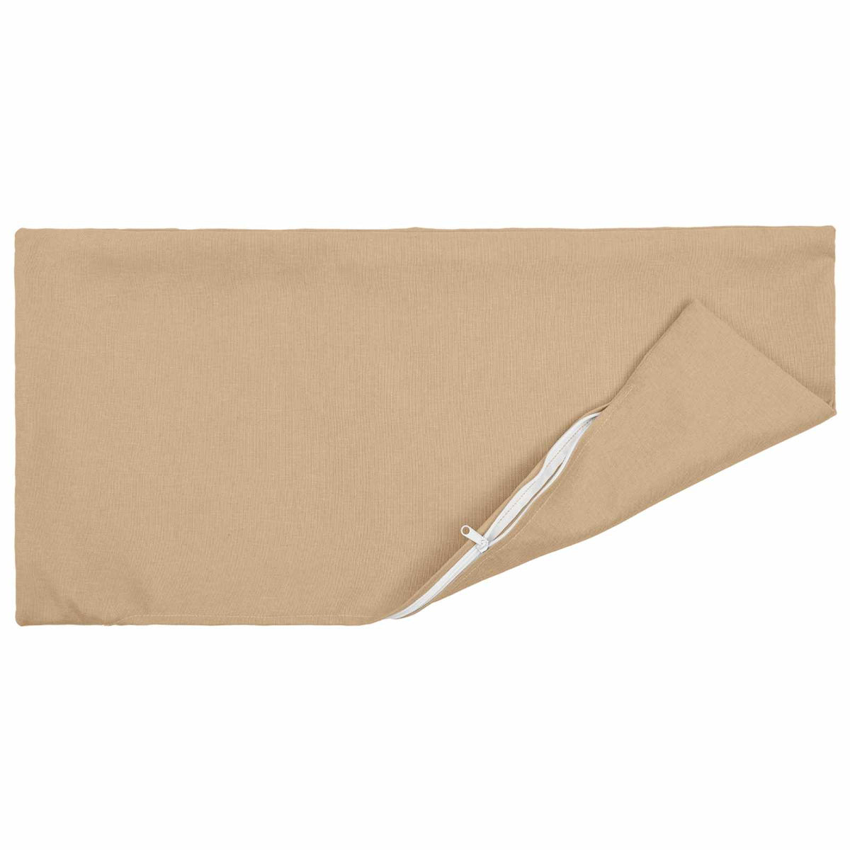 Cuscino con cuscino HEERLEN 2 pz Crema Tessuto | homemem39