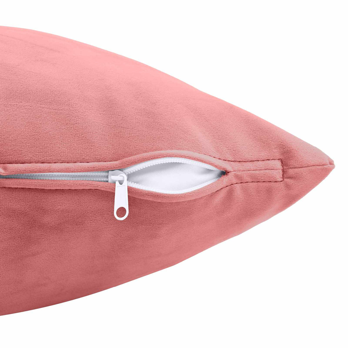 Cuscino con cuscino HEERLEN 2 pz Rosa Velluto | homemem39