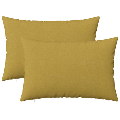 Cuscino da Lanciare 2 pz HEERLEN Verde chiaro 50 x 75 cm