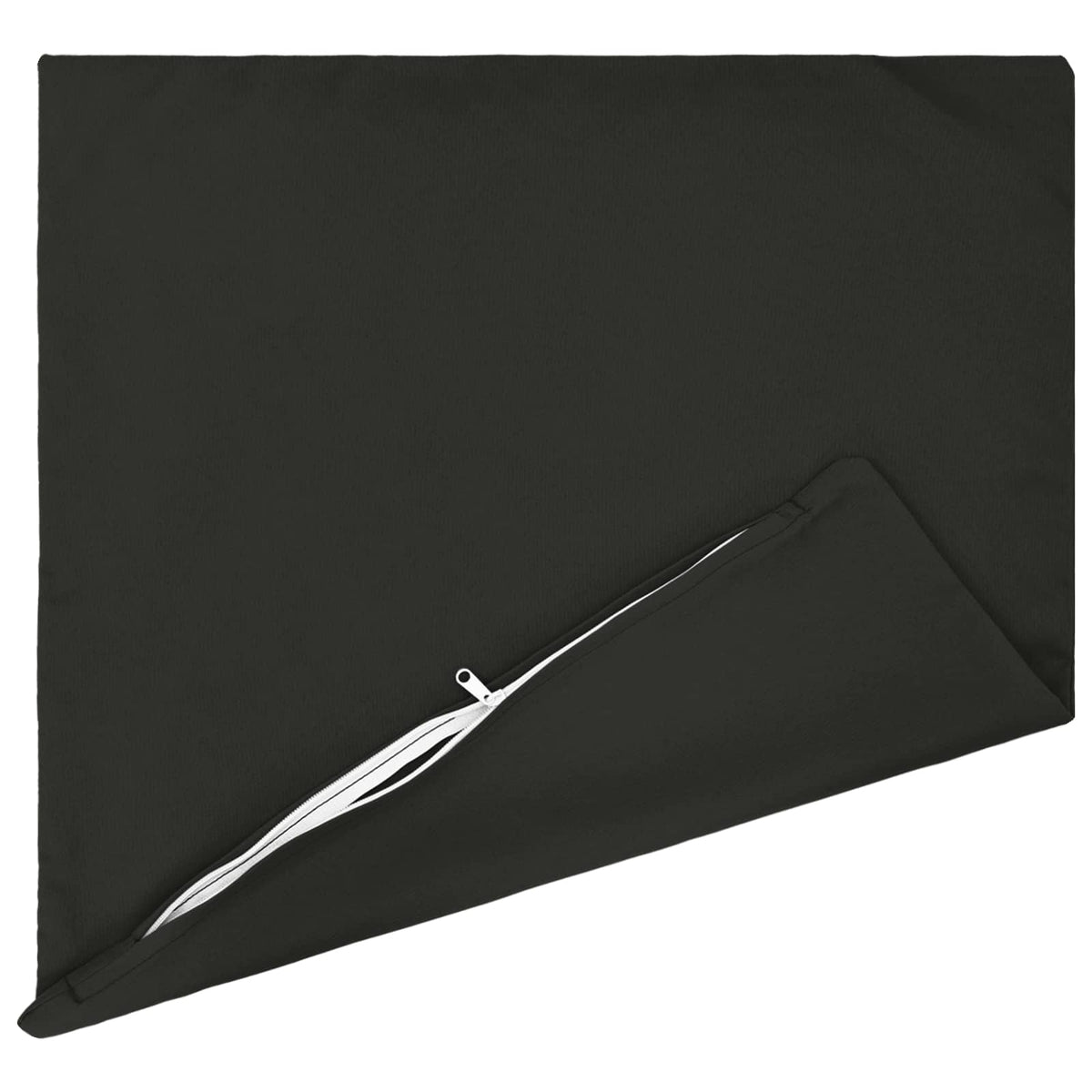 Cuscino 2 pz HEERLEN Nero 55 x 55 cm Poliestere
