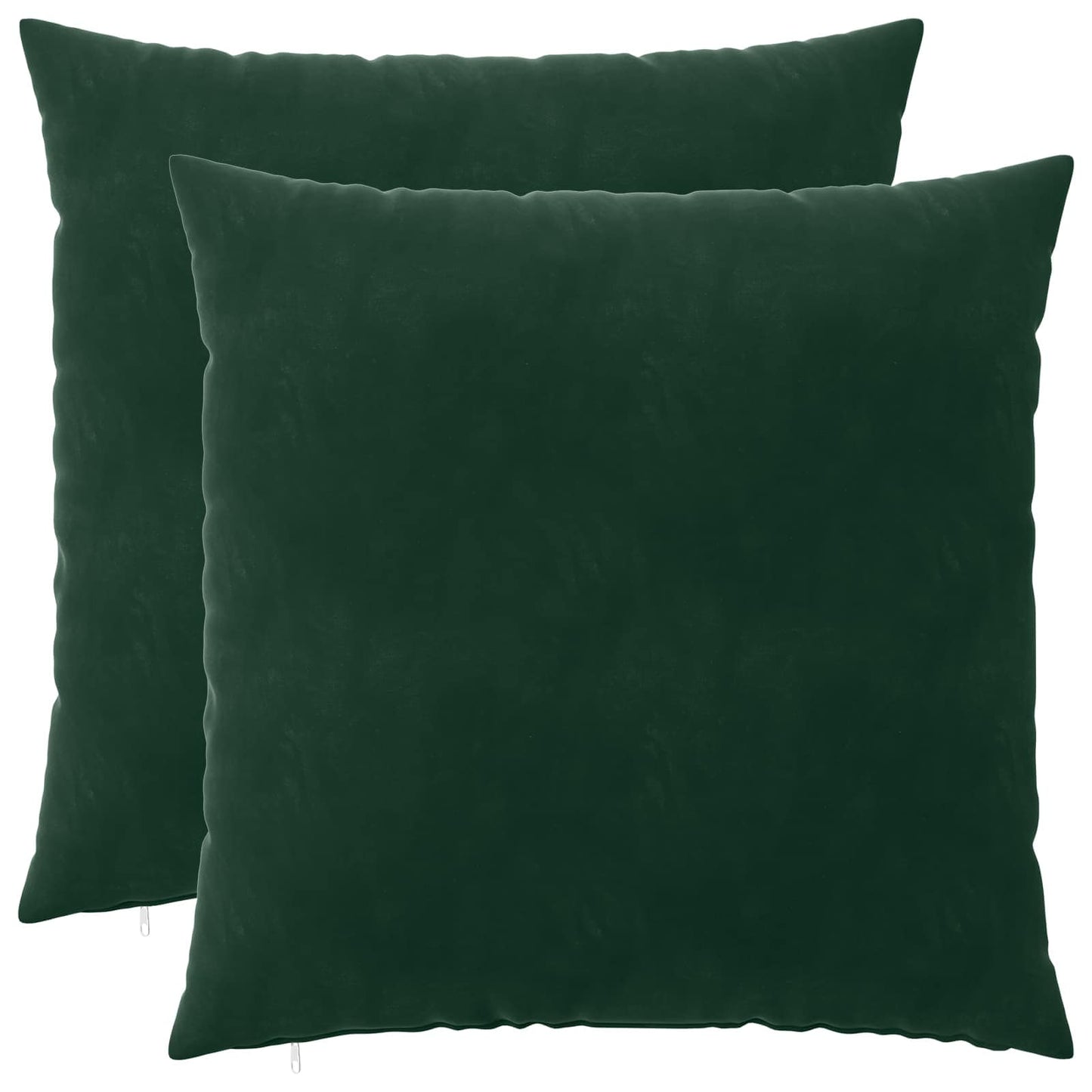 Cuscino con cuscino HEERLEN 2 pz Verde Scuro Velluto