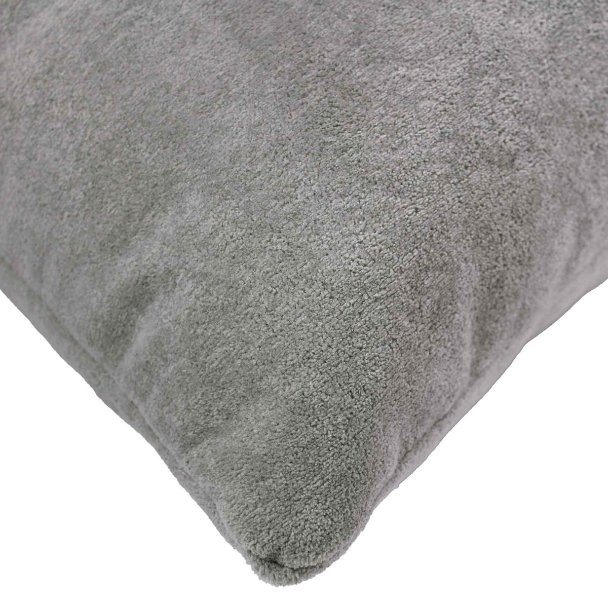 Cuscino HEERLEN 2 pz Grigio Chiaro Fleece in microfibra | homemem39