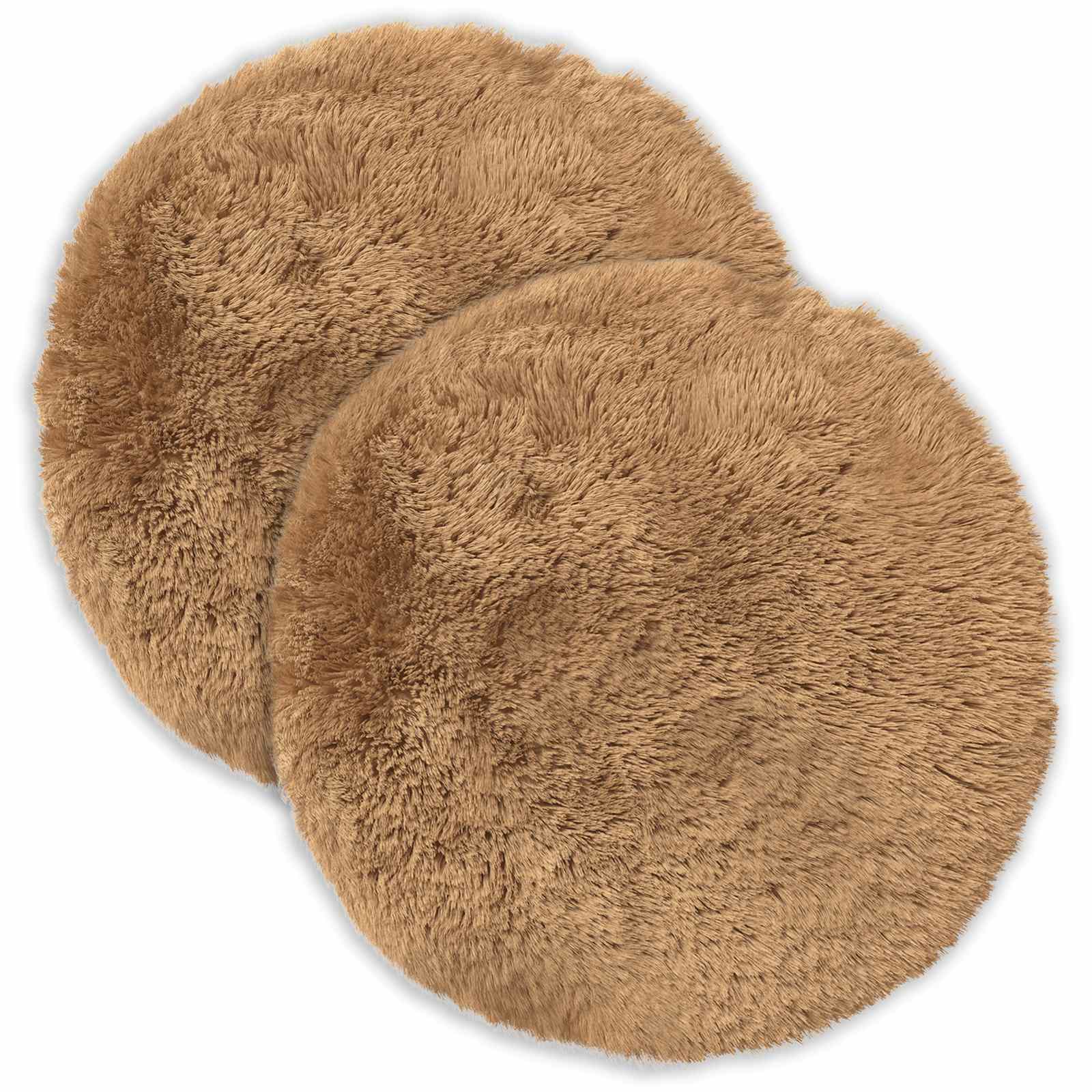 Cuscino con cuscino HEERLEN 6 pz Tortora Fleece PV | homemem39