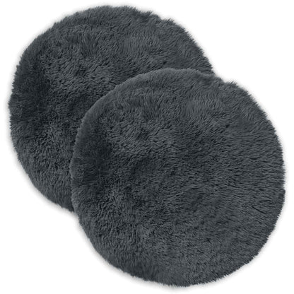 Cuscino con cuscino HEERLEN 6 pz Antracite Fleece PV | homemem39