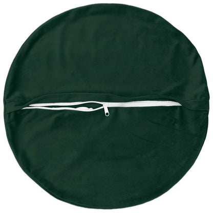 Cuscino con cuscino HEERLEN 6 pz Verde Scuro Velluto | homemem39