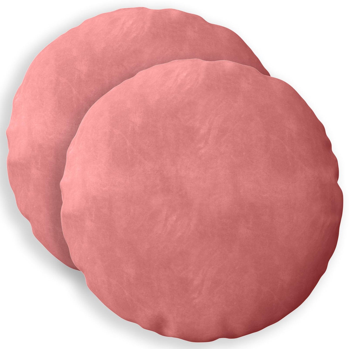 Cuscino con cuscino HEERLEN 2 pz Rosa Velluto | homemem39