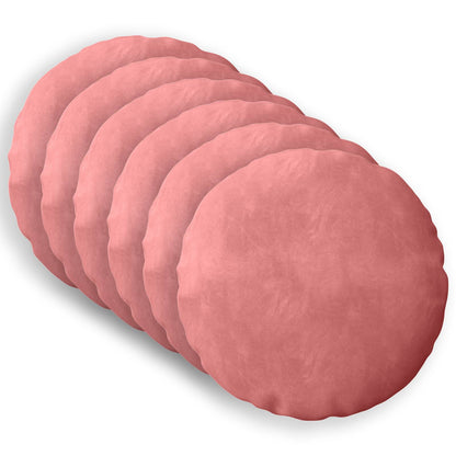 Cuscino con cuscino HEERLEN 6 pz Rosa Velluto | homemem39