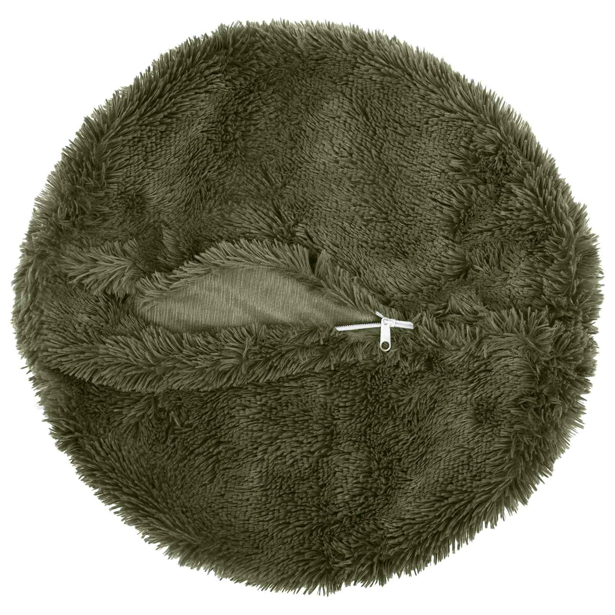 Cuscino con cuscino HEERLEN 6 pz Verde Fleece PV