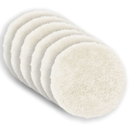 Cuscino con cuscino HEERLEN 6 pz Bianco Fleece PV