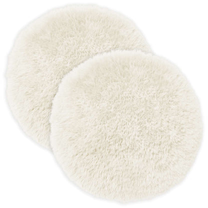 Cuscino con cuscino HEERLEN 6 pz Bianco Fleece PV