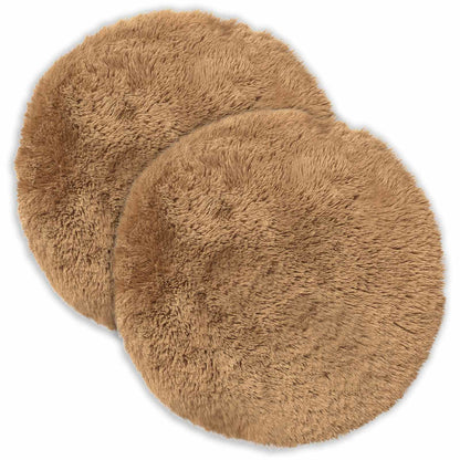 Cuscino con cuscino HEERLEN 6 pz Tortora Fleece PV | homemem39