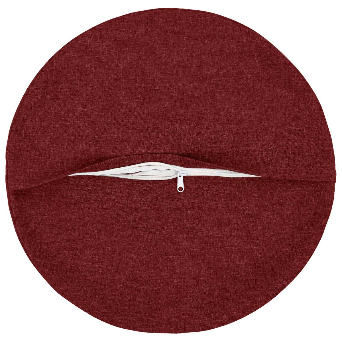 Cuscino con cuscino HEERLEN 2 pz Rosso Vino Tessuto | homemem39